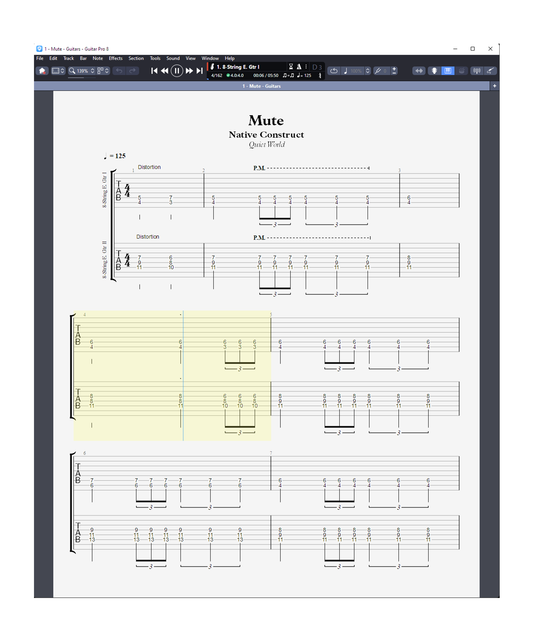 Guitar Tabs (Digital)