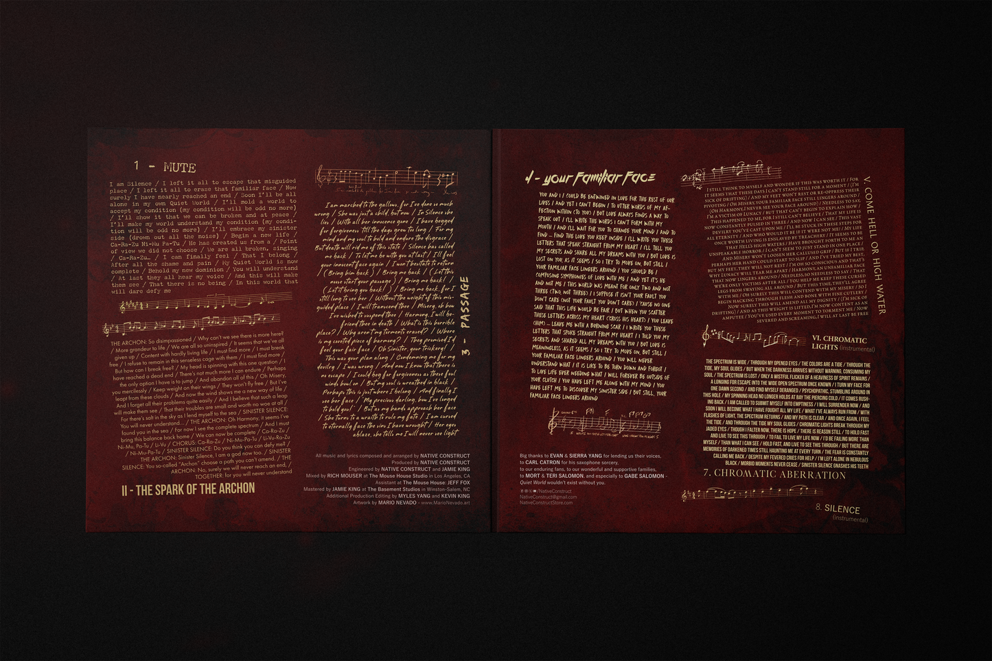 Quiet World Vinyl - Deluxe Gatefold Edition